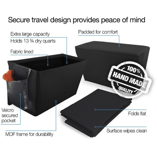 Tucker Murphy Pet™ Loudon OrthoPetic Sturdy Backseat Extender with